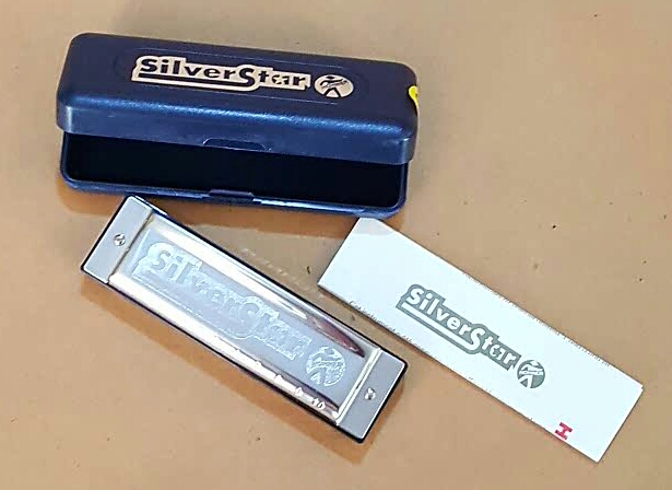 (imagen para) ARMÓNICA HOHNER 504/08 SILVER STAR en clave G (pz)